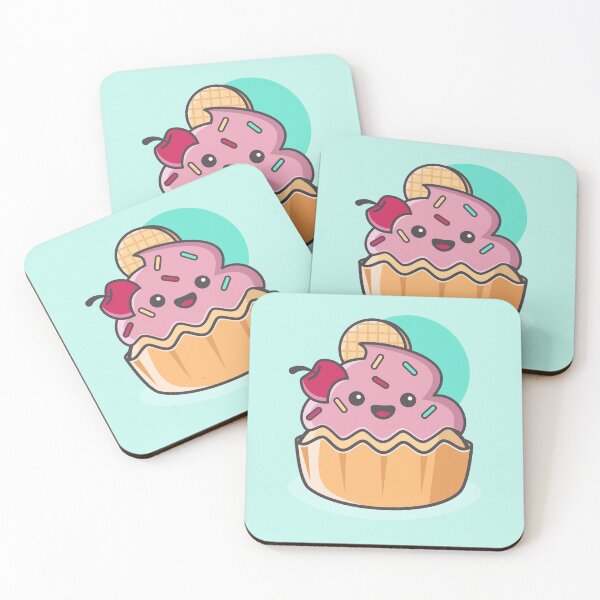 Item preview, Happy cupcake wants to be friends  designed and sold by crealizable.