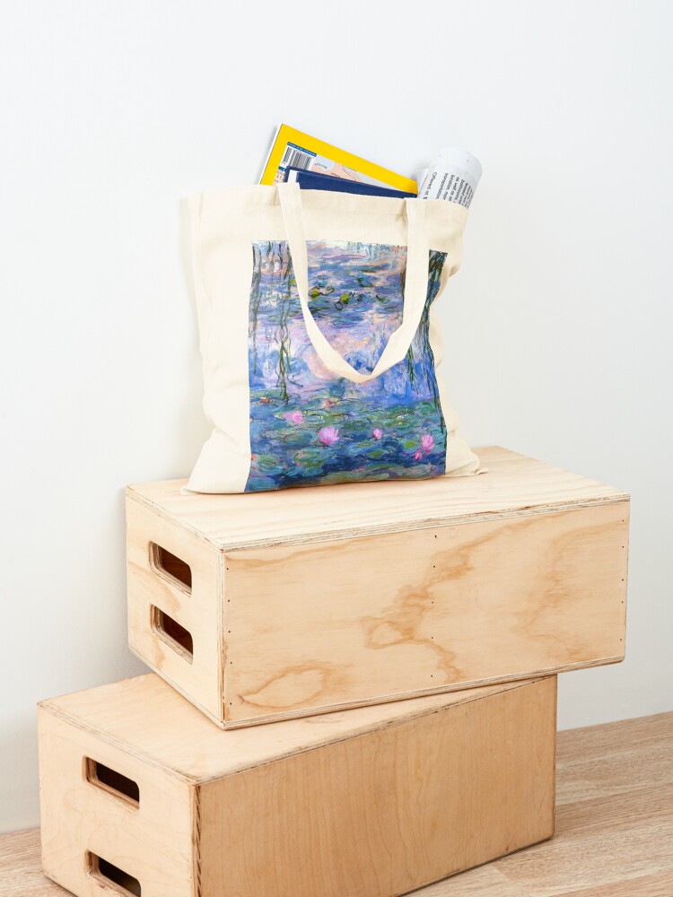 Alternate view of Water Lilies Monet Tote Bag