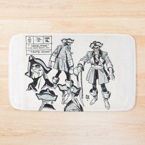 Item preview, huckleberry finn - pirate island, vintage retro classic cartoons - comics  designed and sold by Antique-Toons.