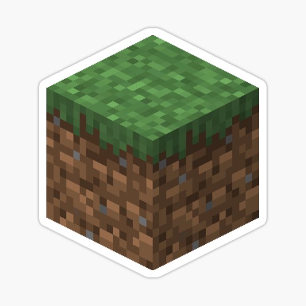 minecraft grass block logo