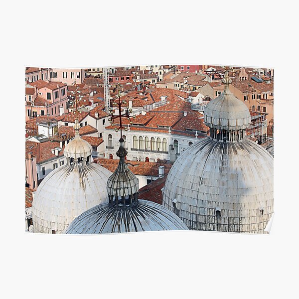 The Rooftops of Venice Poster