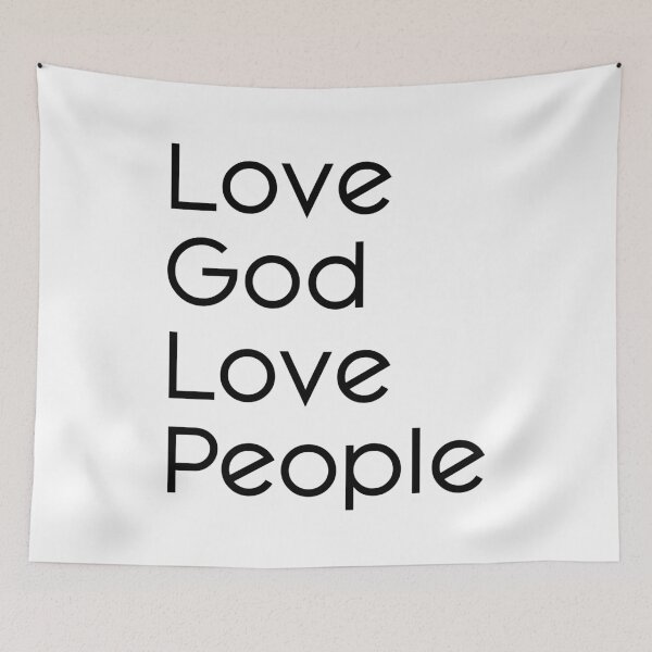 Item preview, Love God Love People designed and sold by ReVivingHoPe.
