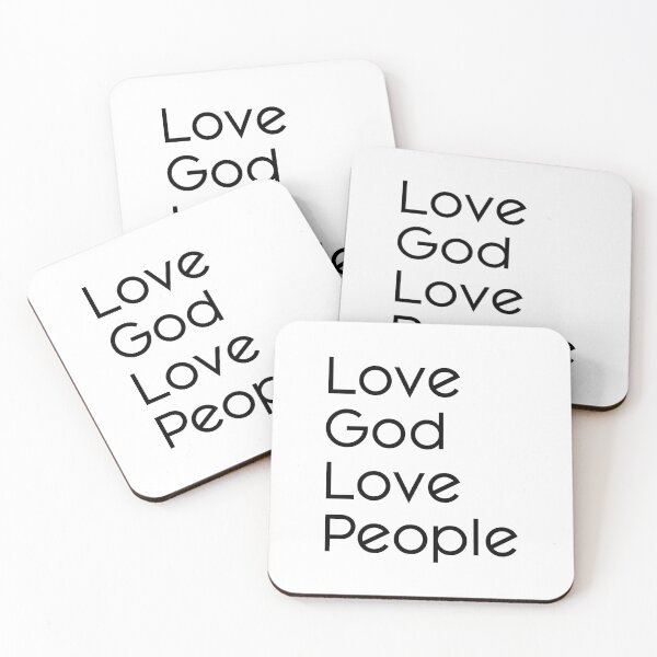 Item preview, Love God Love People designed and sold by ReVivingHoPe.