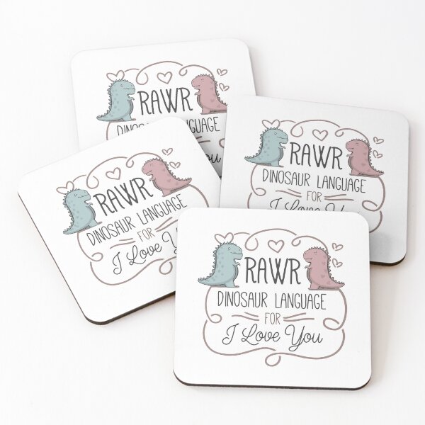 Item preview, Rawr Dinosaur Language For I Love You designed and sold by EdifyEra.