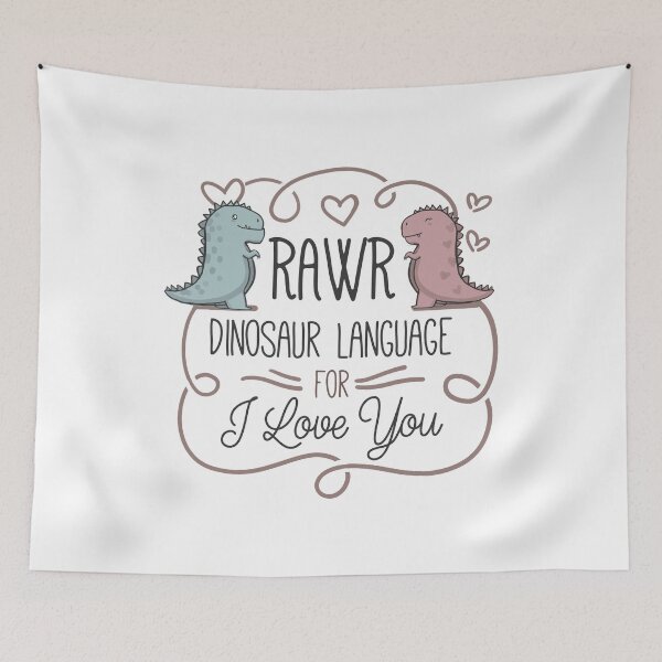 Item preview, Rawr Dinosaur Language For I Love You designed and sold by EdifyEra.