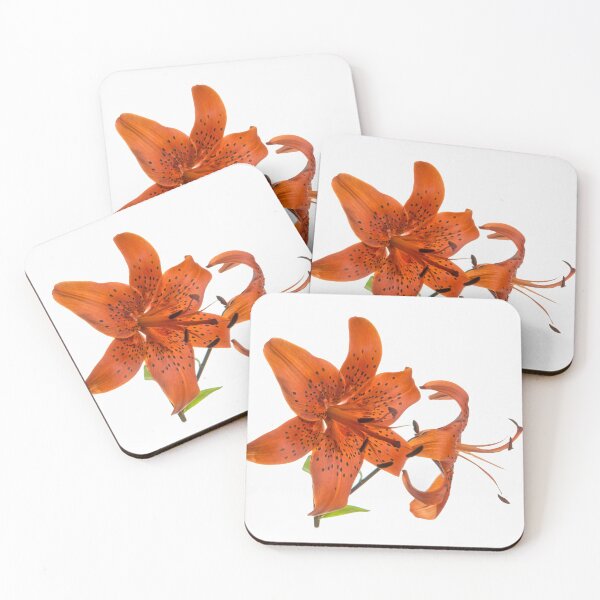 Item preview, Orange Tiger Lily Flowers designed and sold by Nethycurl.