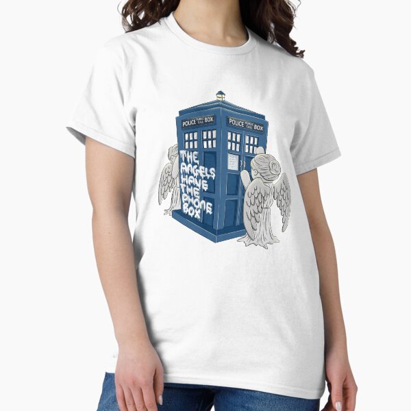 Item preview, The Angels Have The Phone Box designed and sold by InkItOut.
