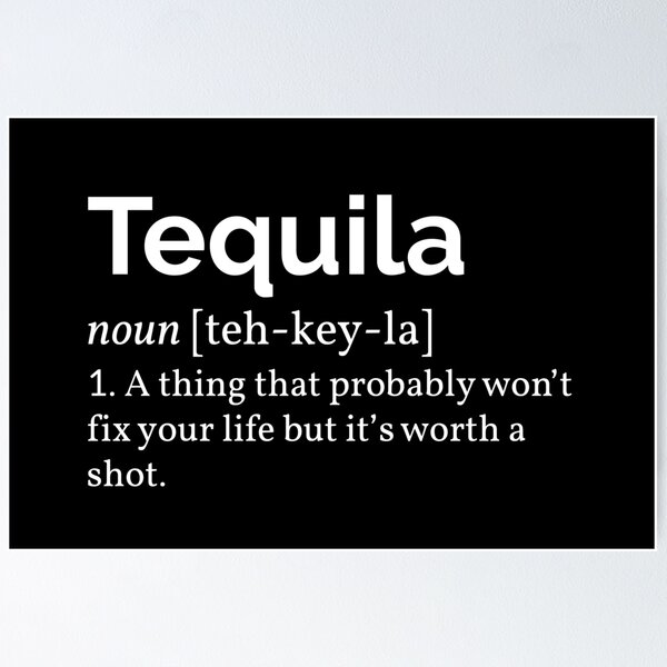 Item preview, Tequila Definition I designed and sold by Lemon Pepper.