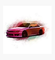 Rainbow Sherbet 240sx Photographic Print