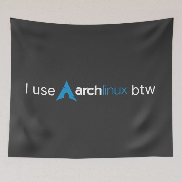 Item preview, I use arch btw designed and sold by paddim8.