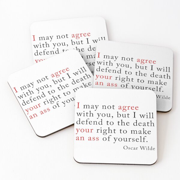 Item preview, I Will Defend by Oscar Wilde designed and sold by ShaylaMSharp.