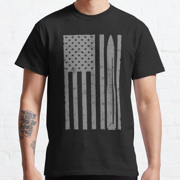Minuteman III ICBM USAF Missileer Vintage Flag Classic T-Shirt