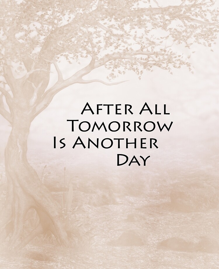After All Tomorrow Is Another Day New Ipad Case Skin By Davidleedesigns Redbubble