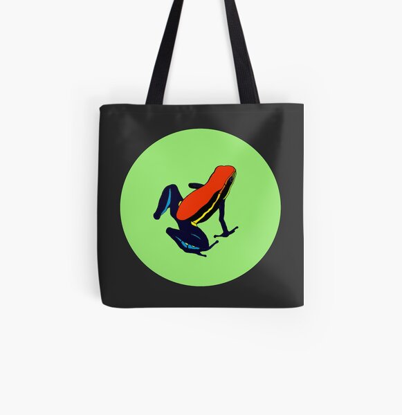 Cainarachi Poison Frog All Over Print Tote Bag