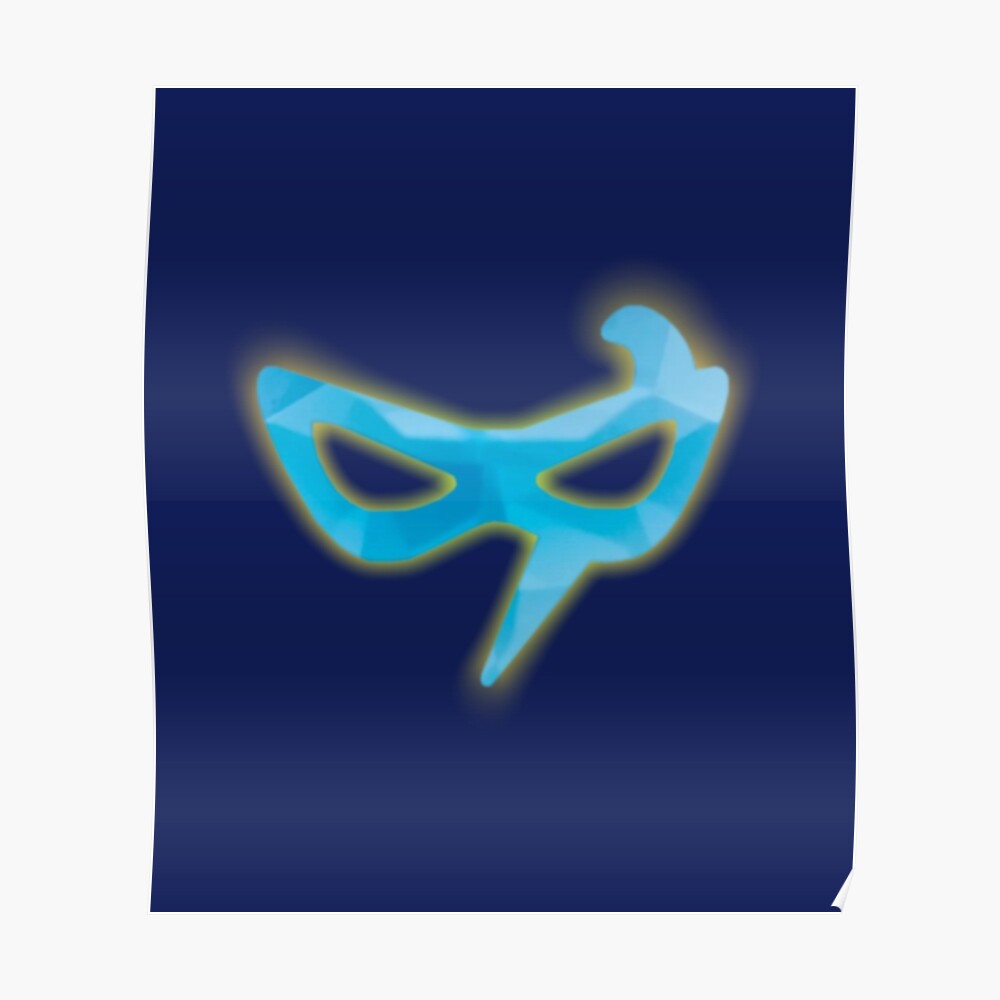 Blue mage mask