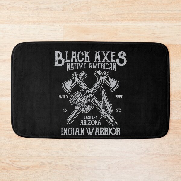 Item preview, Black Axes: Native American - Indian Warrior designed and sold by TomDarche.