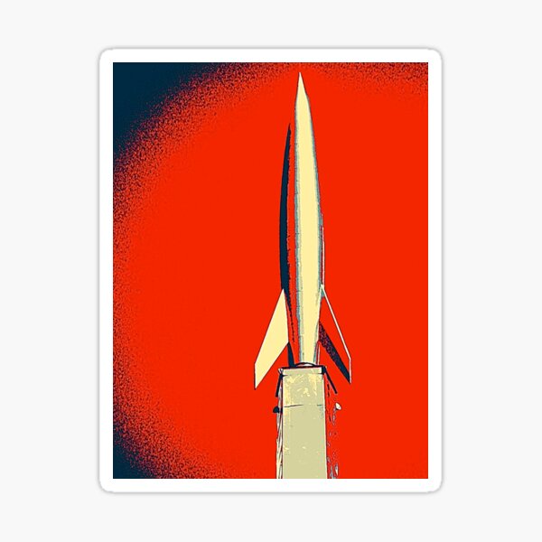 RED ARMY ROCKET Sticker