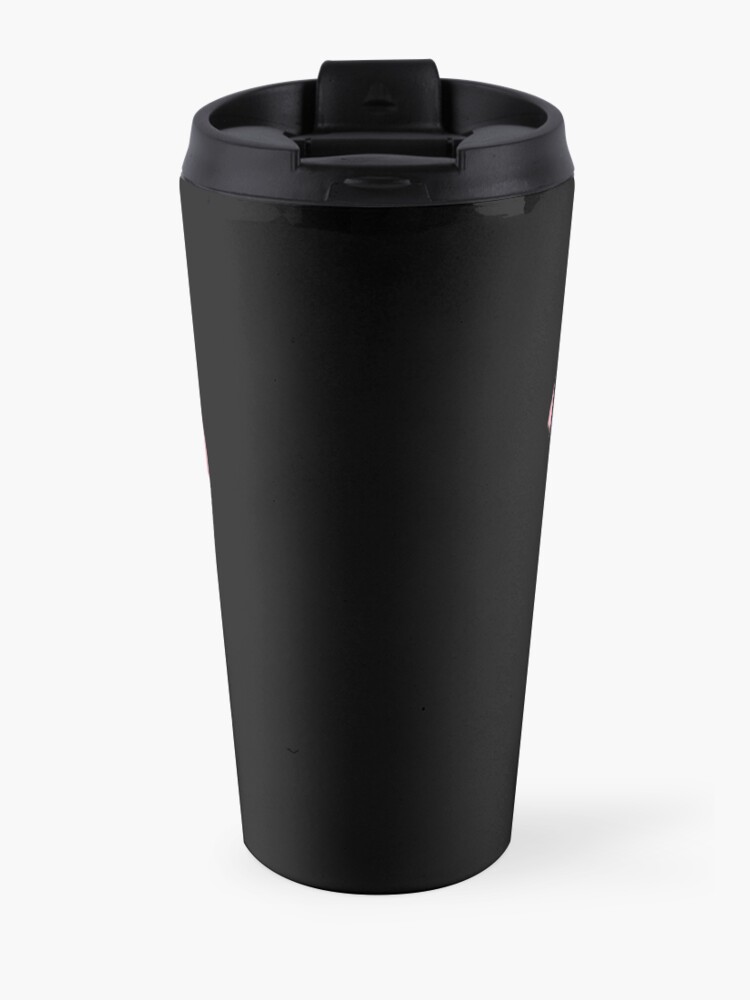 Alternate view of Trans Pride Dragon Silhouette Travel Mug