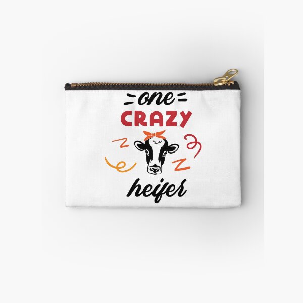 Item preview, One Crazy Heifer, Heifer gift idea, Funny Cute heifer quote designed and sold by HippyTees.