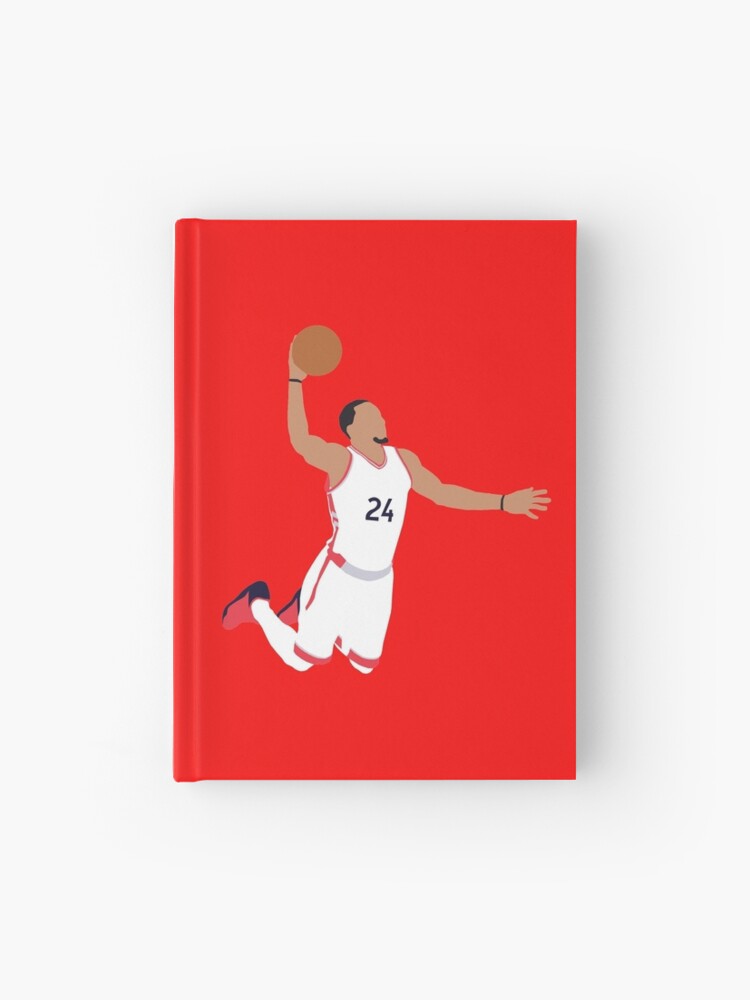 Norman Powell Dunk Hardcover Journal By Rattraptees Redbubble