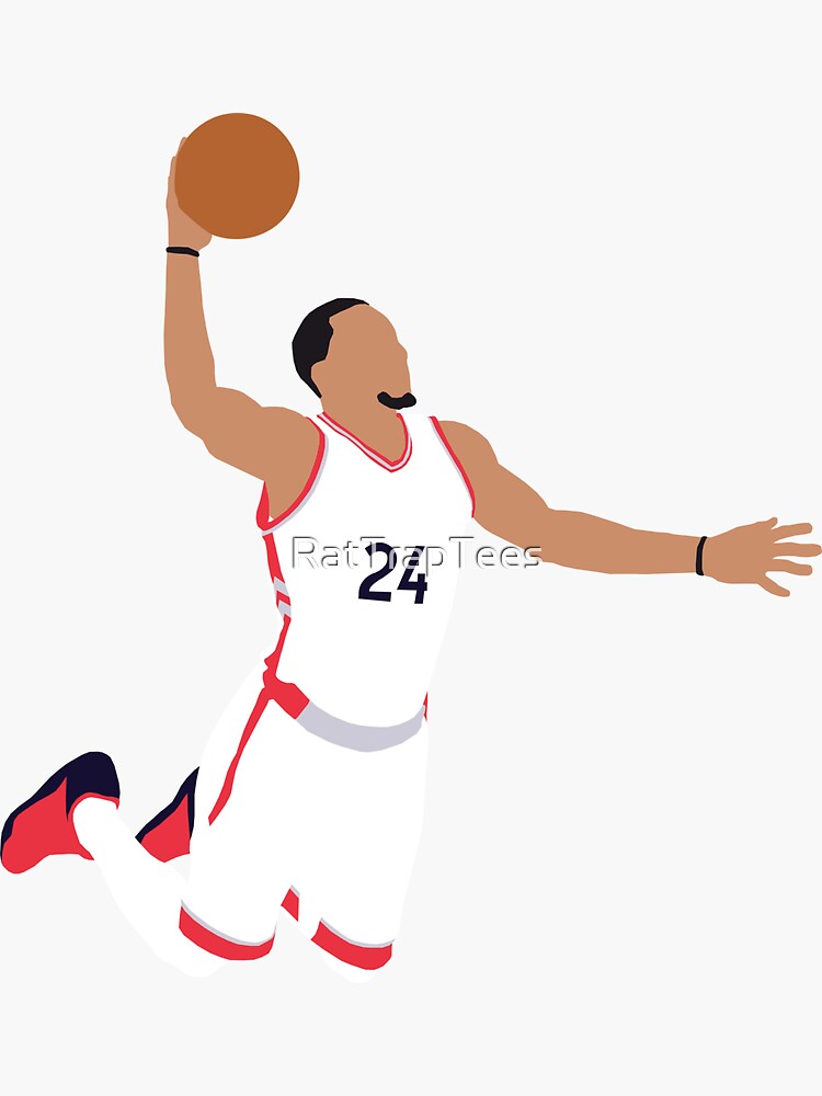 Ben Simmons Dunking Sticker for Sale by RatTrapTees