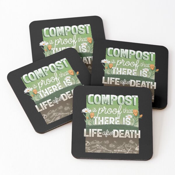 Item preview, Compost is Proof That There is Life After Death designed and sold by EdifyEra.
