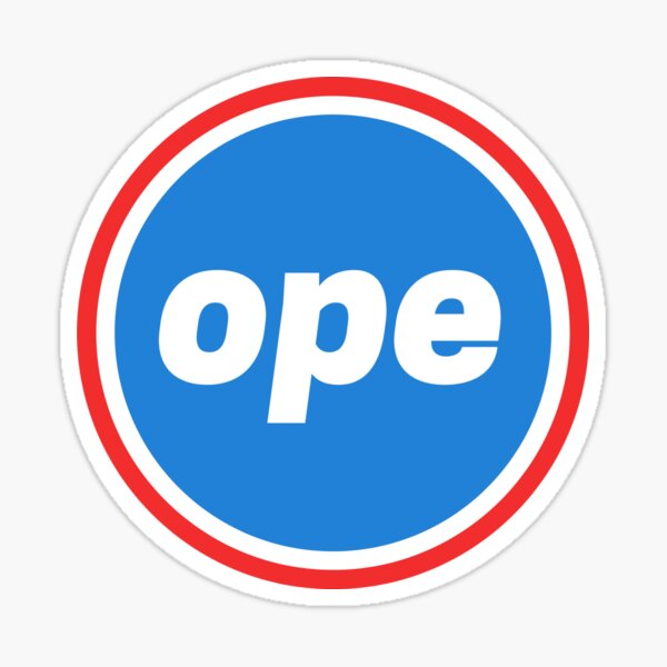 Item preview, CTA 'Ope' designed and sold by BestMidwest.