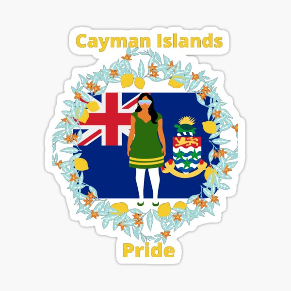 Cayman Islands Pride Sticker