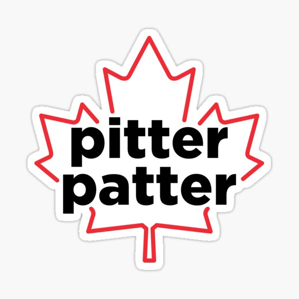 Item preview, pitter patter designed and sold by Nerdy mitten.