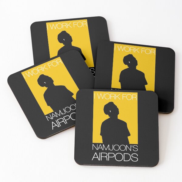 Item preview, I work for Namjoon's airpods (black) designed and sold by Kochu.