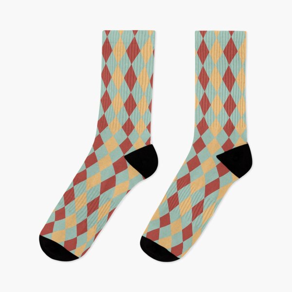 Item preview, Antique Harlequin Pattern designed and sold by HomeLivingCo.