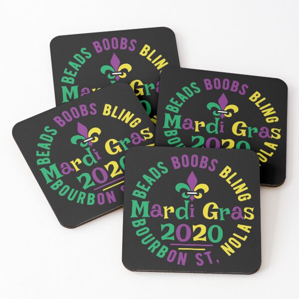 Item preview, Beads Boobs Bling Mardi Gras 2020 Bourbon St, NOLA Parade designed and sold by Dan66.