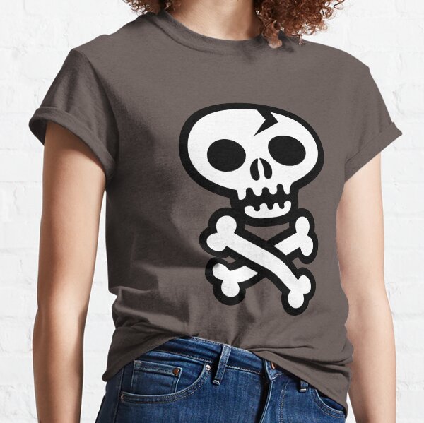 Cracked Skull Jersey, Cool Skull Shirts