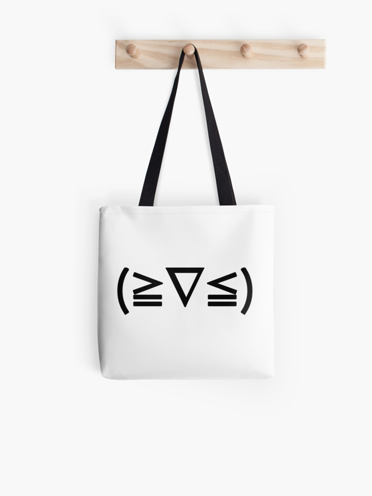 Happy Japanese Emoticons Emoji Face Tote Bag By Daisyc111 Redbubble