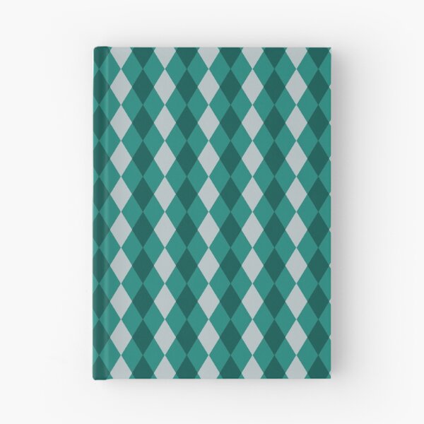 Item preview, Aqua Blues Harlequin Pattern designed and sold by HomeLivingCo.