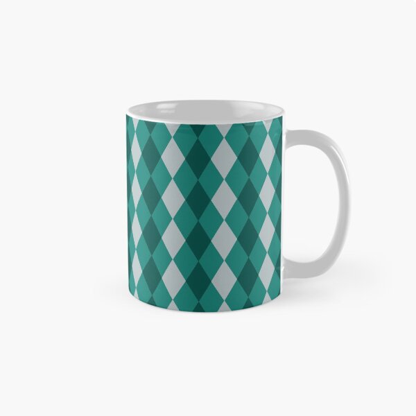 Item preview, Aqua Blues Harlequin Pattern designed and sold by HomeLivingCo.