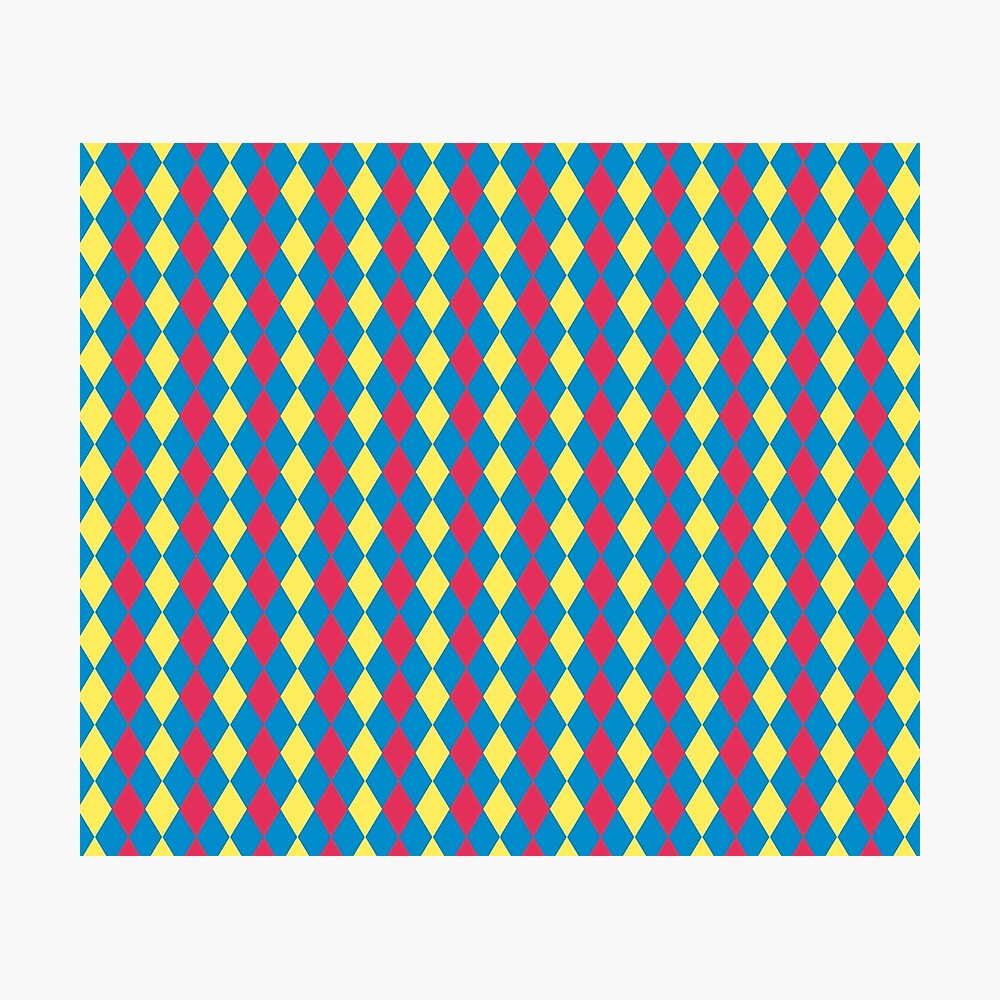 harlequin coat pattern