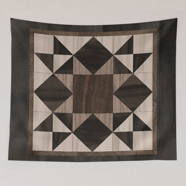 Item preview, Barn Quilt - Dark designed and sold by SugarPineDesign.