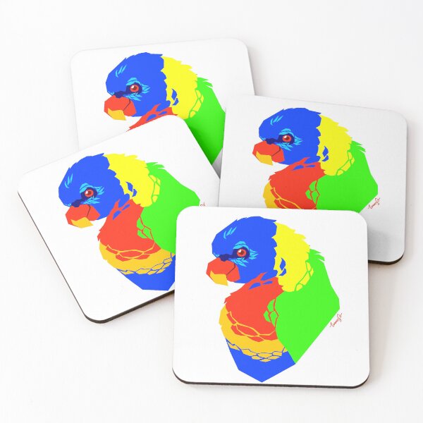 Item preview, Australian Rainbow Lorikeet designed and sold by Nicey Olo.