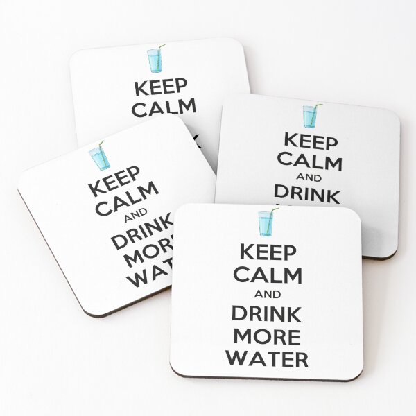 Item preview, Keep Calm and Drink More Water designed and sold by TheShirtster.
