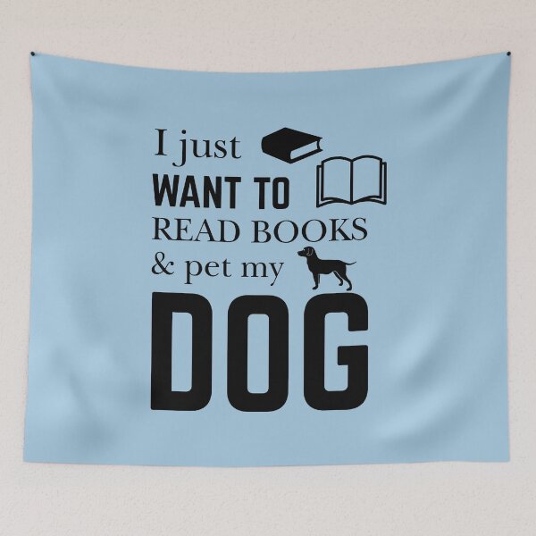 Item preview, Read Books and Pet Dogs designed and sold by MonkeyBusinessC.