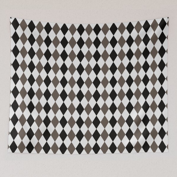 Item preview, Metallic Harlequin Pattern designed and sold by HomeLivingCo.