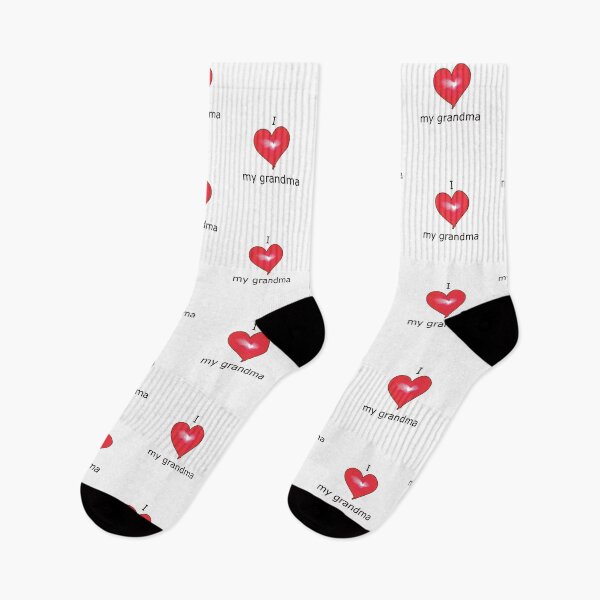 Item preview, Valentine’s Day I Heart My Grandma designed and sold by MOBpubdesign.