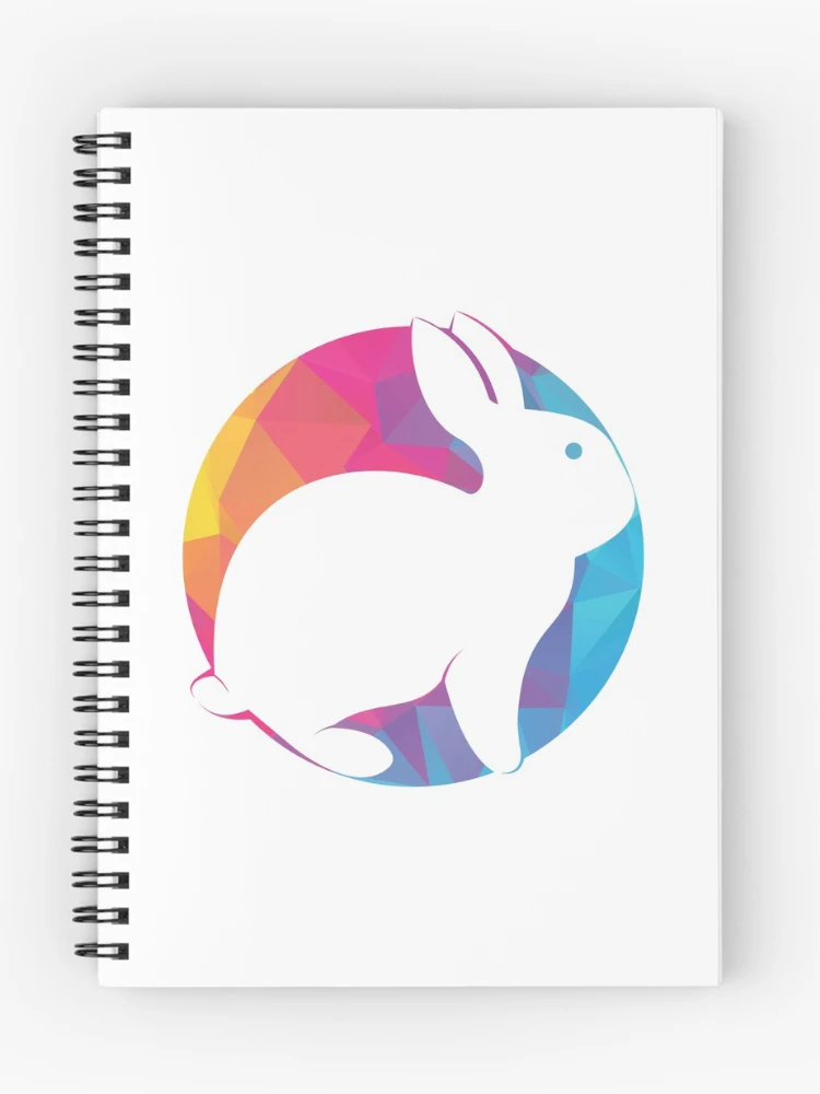 Thumbnail 1 of 3, Journal, Colorful Rabbit designed and sold by Simon Dast.