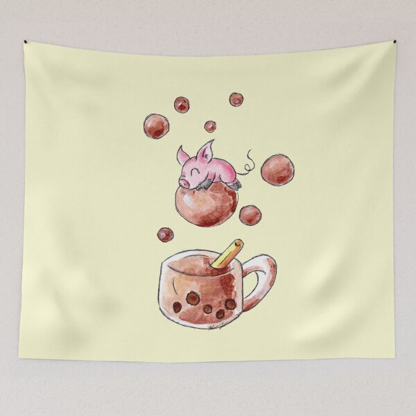 Item preview, Bubble Tea Bliss designed and sold by KOKeefeArt.