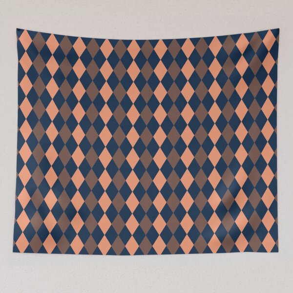 Item preview, Violet Sunset Harlequin Pattern designed and sold by HomeLivingCo.