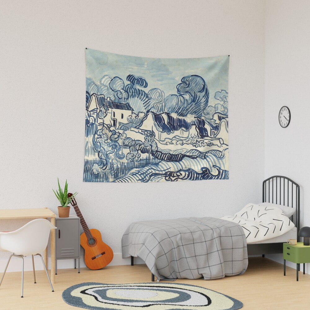 Coquette Landscape Van Gogh Tapestry - Aesthetic Room Decor