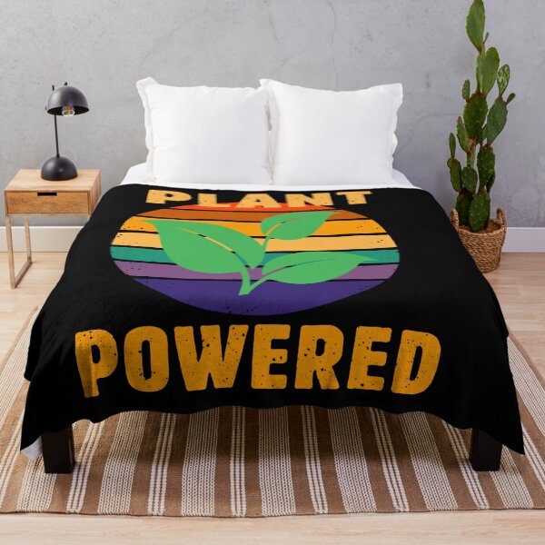 Item preview, Plant Powered Vegan And Vegetarian Workout Vintage designed and sold by WG-Factory.