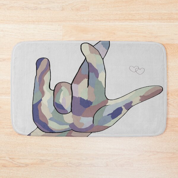 Item preview, ASL I Really Love You Denim designed and sold by EloiseArt.