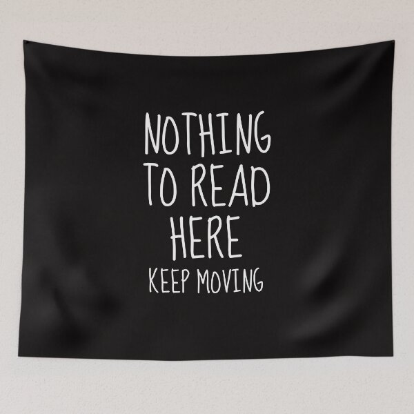 Item preview, Keep Moving Joke Introvert Awkward Relax Cute Funny Sarcastic Happy Fun Inspirational Gift designed and sold by EpsilonEridani.